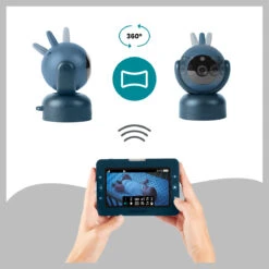 Babymoov Yoo Master Plus 5 Inch 360° Beeldbabyfoon A014426 -Dirkje || Jollein || bébé-jou Verkoopwinkel babymoov yoo master plus 360 beeldbabyfoon a014426 3