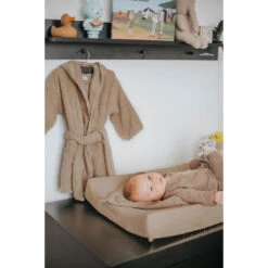 MamaLoes Badstof Stone Green 0-1jr Badjas ML5087 18 MamaLoes Badstof Stone Green 0-1jr Badjas ML5087 -Dirkje || Jollein || bébé-jou Verkoopwinkel badstof nougat 01 14