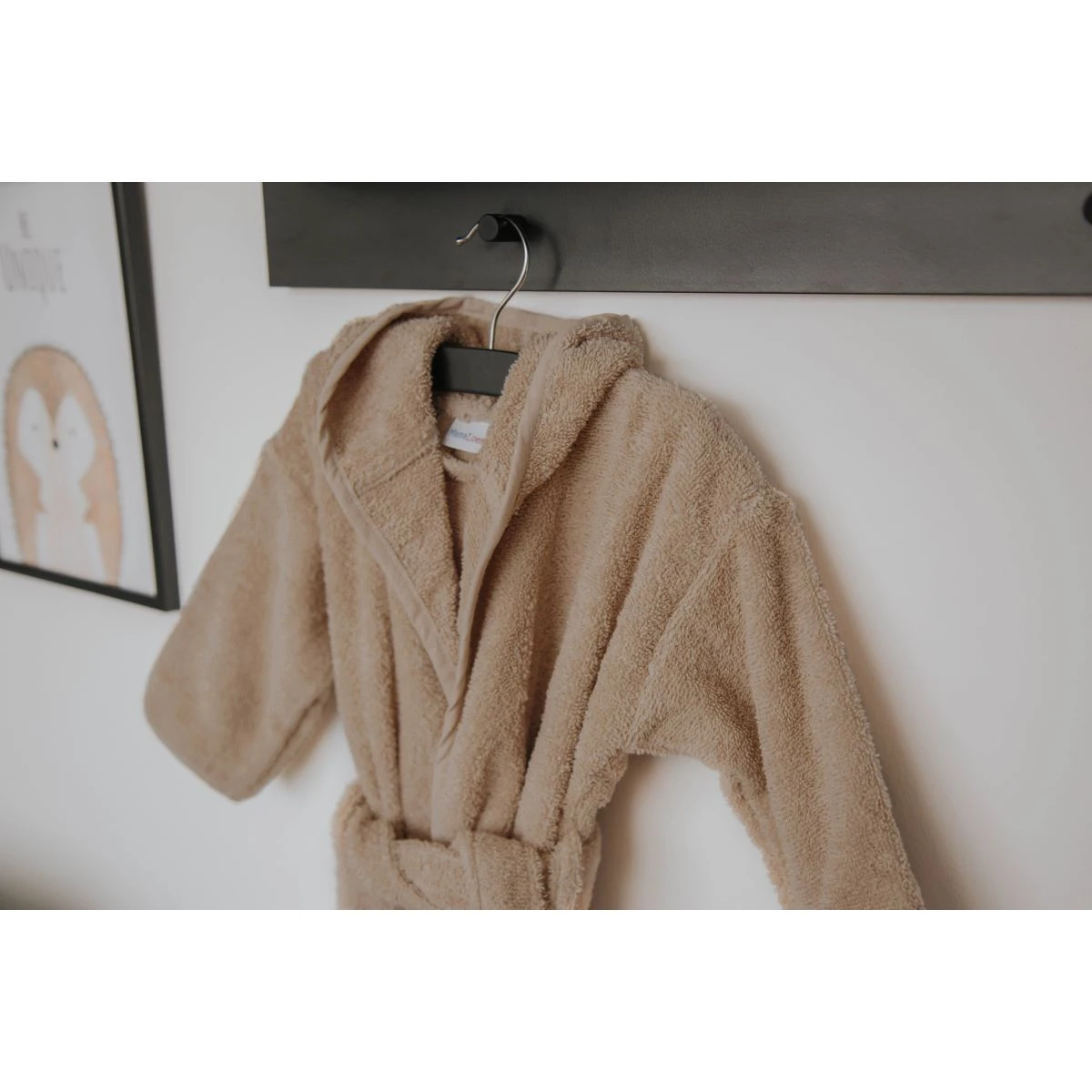 MamaLoes Badstof Stone Green 0-1jr Badjas ML5087 10 MamaLoes Badstof Stone Green 0-1jr Badjas ML5087 - Afbeelding 8