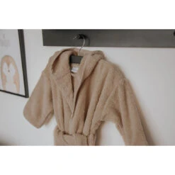 MamaLoes Badstof Licht Blauw 1-2jr Badjas ML010304 -Dirkje || Jollein || bébé-jou Verkoopwinkel badstof nougat 04 7