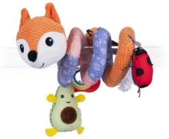 Bali Bazoo Fox Boxspiraal 110037 -Dirkje || Jollein || bébé-jou Verkoopwinkel bali bazoo fox orange boxspiraal 110037 2