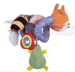 Bali Bazoo Fox Boxspiraal 110037 -Dirkje || Jollein || bébé-jou Verkoopwinkel bali bazoo fox orange boxspiraal 110037 3