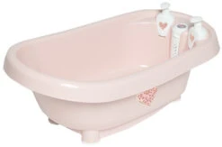 Bébé-jou Bebe-Jou Leopard Pink Click Thermobad 6260123Z -Dirkje || Jollein || bébé-jou Verkoopwinkel bebe jou leopard pink click thermobad 2