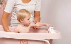 Bébé-jou Bebe-Jou Leopard Pink Click Thermobad 6260123Z -Dirkje || Jollein || bébé-jou Verkoopwinkel bebe jou leopard pink click thermobad 6