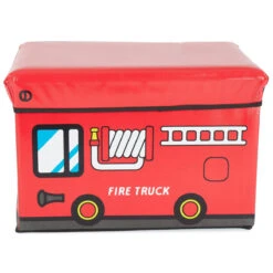 Bieco Fire Truck Opbergbox 04201307 -Dirkje || Jollein || bébé-jou Verkoopwinkel bieco fire truck opbergbox 04201307 2