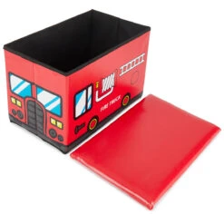 Bieco Fire Truck Opbergbox 04201307 -Dirkje || Jollein || bébé-jou Verkoopwinkel bieco fire truck opbergbox 04201307 3