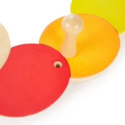 Bieco Rups Houten Kinderkapstok 23021947 -Dirkje || Jollein || bébé-jou Verkoopwinkel bieco rups houten kinderkapstok 23021947 4