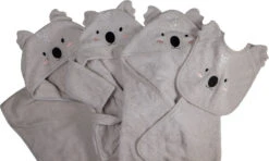 Blush & Blossom Koala Kyle 1-2jr Badstof Badjas TR-BB4212 17 Blush & Blossom Koala Kyle 1-2jr Badstof Badjas TR-BB4212 -Dirkje || Jollein || bébé-jou Verkoopwinkel blush blossom koala kyle bathcape bathrobe bibs poncho 1