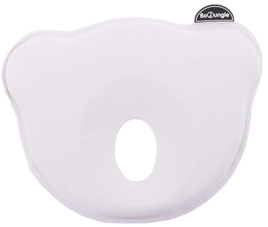 Bo Jungle B-Cosy Jersey Wit Ergonomisch Hoofdkussentje B800320 3 Bo Jungle B-Cosy Jersey Wit Ergonomisch Hoofdkussentje B800320