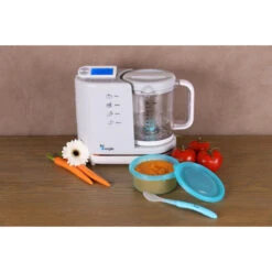 Bo Jungle B-Digital 6-in-1 Baby Food Processor Keukenmachine B580000 -Dirkje || Jollein || bébé-jou Verkoopwinkel bo jungle b digital 6 in 1 baby food processor keukenmachine 5