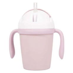 Bo Jungle B-Drinking Roze Biologische Drinkbeker B552010 -Dirkje || Jollein || bébé-jou Verkoopwinkel bo jungle b drinking roze biologische drinkbeker b552010.2
