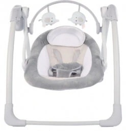 Bo Jungle B-Portable Swing Dolphy Grey Babyschommel B700600 -Dirkje || Jollein || bébé-jou Verkoopwinkel bo jungle b portable swing dolphy grey babyschommel b700600 2