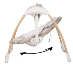 Bo Jungle B-Portable Swing Dolphy Pure White Wood Look Babyschommel B700650 -Dirkje || Jollein || bébé-jou Verkoopwinkel bo jungle b portable swing dolphy pure white wood look babyschommel b700650 .2