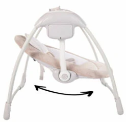 Bo Jungle B-Portable Swing Dolphy Taupe Babyschommel B700610 -Dirkje || Jollein || bébé-jou Verkoopwinkel bo jungle b portable swing dolphy taupe babyschommel b700610 3