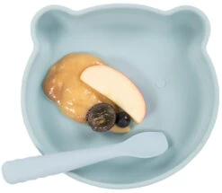 Bo Jungle B-Suction Bear Blauw Bord B500720 -Dirkje || Jollein || bébé-jou Verkoopwinkel bo jungle b suction bear blauw bord b500720 3