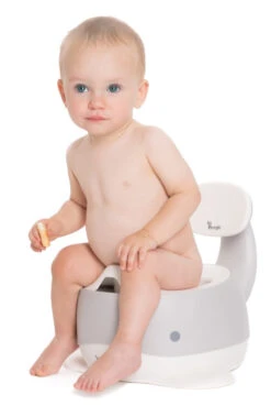 Bo Jungle Walvis Grijs Baby Potje B410410 -Dirkje || Jollein || bébé-jou Verkoopwinkel bo jungle walvis grijs baby potje b410410 1