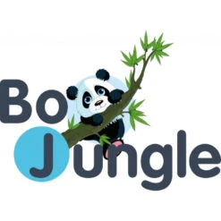 Bo Jungle B-Suction Bear Blauw Bord B500720 -Dirkje || Jollein || bébé-jou Verkoopwinkel bojungle logo 4 7