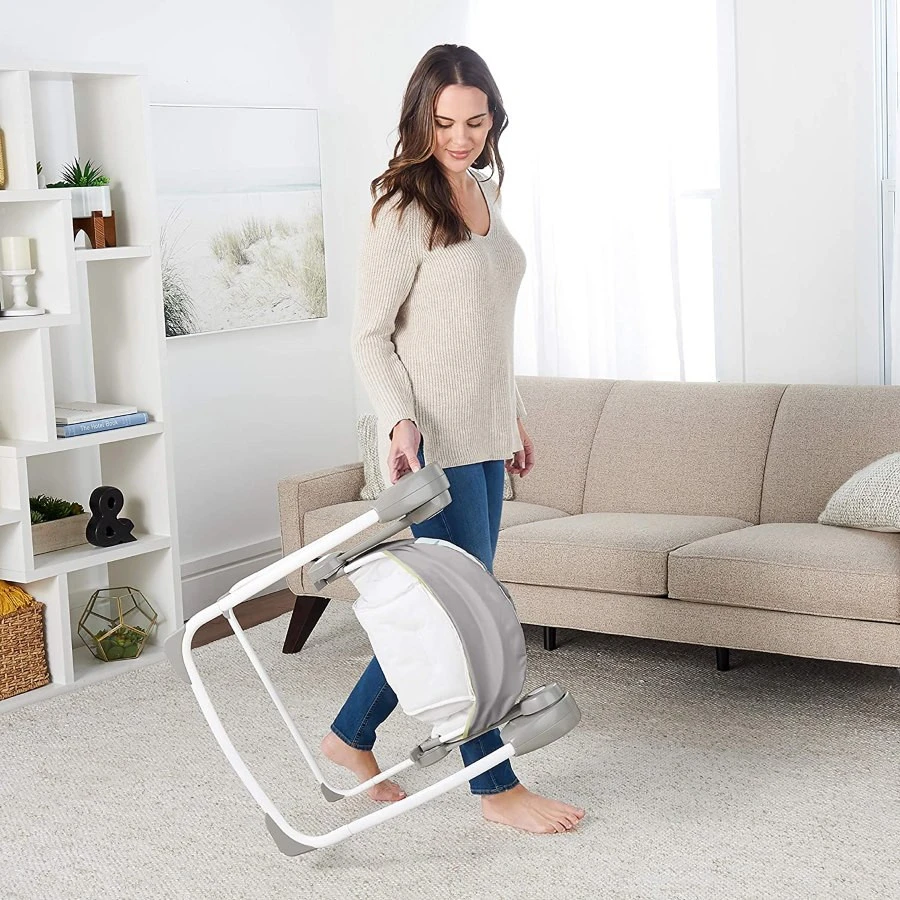 Bright Starts Ingenuity Comfort2Go Portable Swing Kendrick Babyschommel K11442 - Afbeelding 5