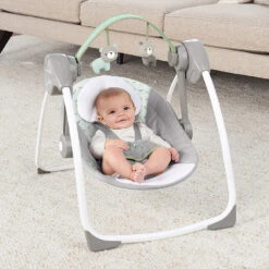 Bright Starts Ingenuity Comfort2Go Portable Swing Kendrick Babyschommel K11442 -Dirkje || Jollein || bébé-jou Verkoopwinkel bright starts ingenuity comfort2go portable swing kendrick babyschommel k11442 7