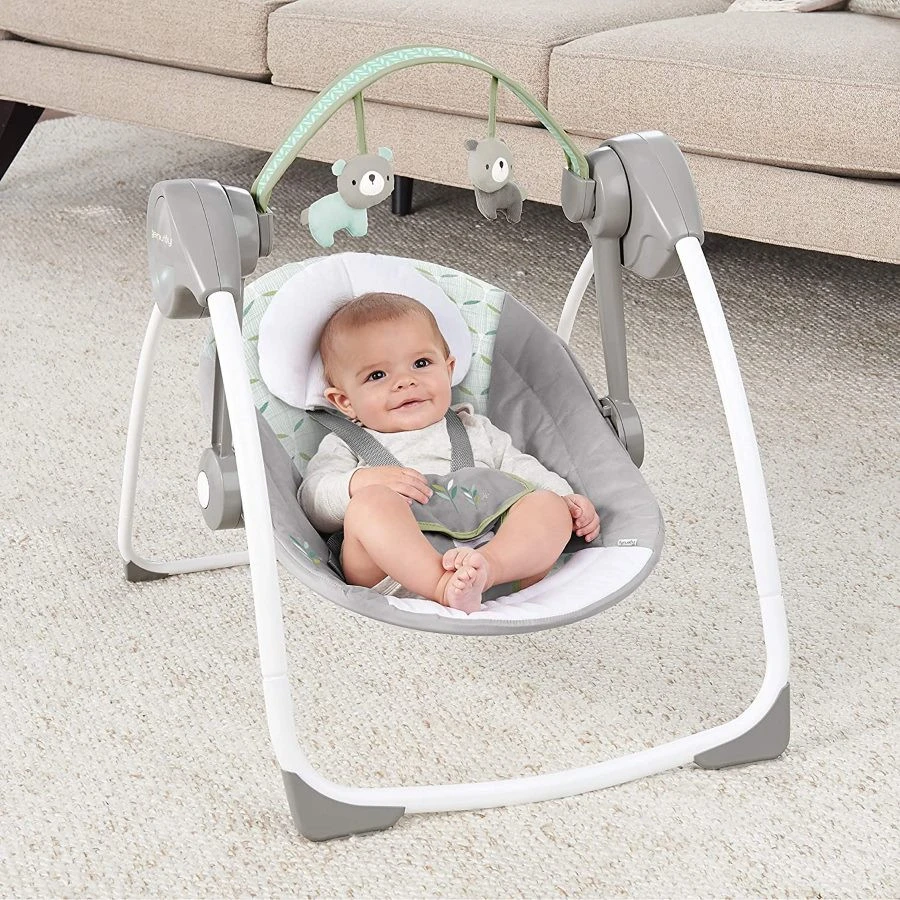 Bright Starts Ingenuity Comfort2Go Portable Swing Kendrick Babyschommel K11442 - Afbeelding 9