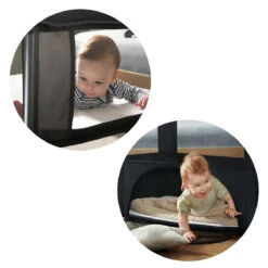 Kinderkraft Cami Black 3-in-1 Campingbed KLCAMI00BLK0000 -Dirkje || Jollein || bébé-jou Verkoopwinkel cami sfeer 3 1