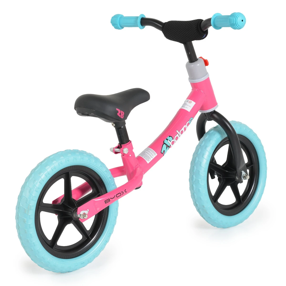 Cangaroo 2B Balance Pink Loopfiets 109563 5 Cangaroo 2B Balance Pink Loopfiets 109563 - Afbeelding 3