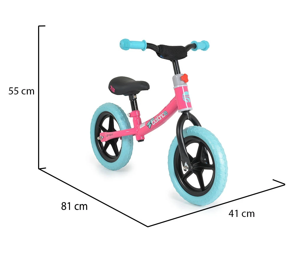 Cangaroo 2B Balance Pink Loopfiets 109563 7 Cangaroo 2B Balance Pink Loopfiets 109563 - Afbeelding 5