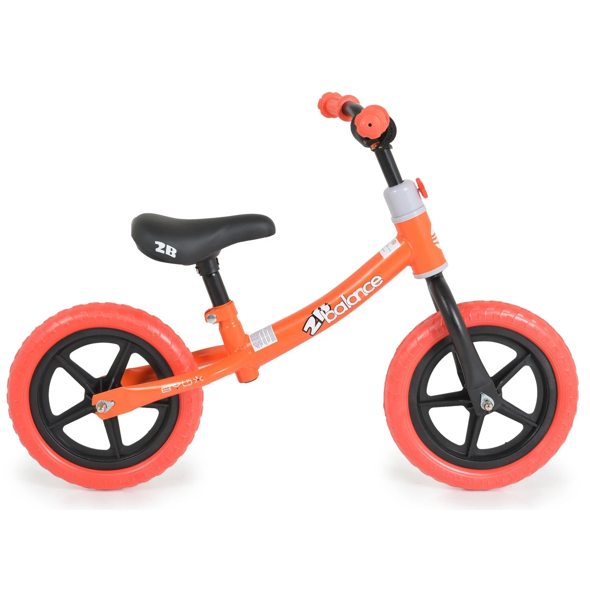 Cangaroo 2B Balance Red Loopfiets 109565 4 Cangaroo 2B Balance Red Loopfiets 109565 - Afbeelding 2