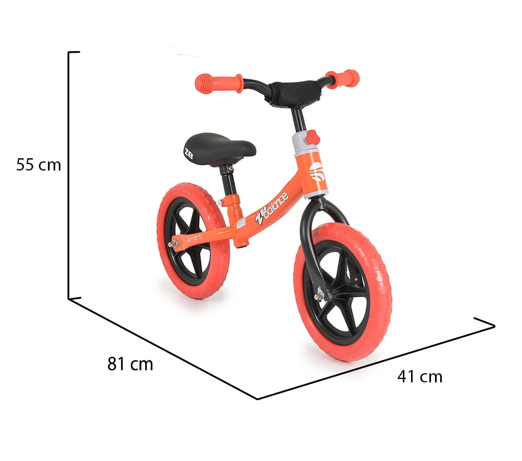 Cangaroo 2B Balance Red Loopfiets 109565 6 Cangaroo 2B Balance Red Loopfiets 109565 - Afbeelding 4