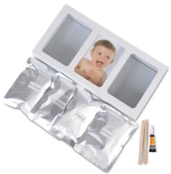 Cangaroo 3D Hand And Footprint Gipsafdruk Kit Met Fotolijst -Dirkje || Jollein || bébé-jou Verkoopwinkel cangaroo 3d hand and footprint gipsafdruk kit met fotolijst 1