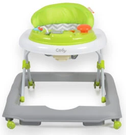 Cangaroo Baby Walker Cody Green Loopstoel 3968 -Dirkje || Jollein || bébé-jou Verkoopwinkel cangaroo baby walker cody green loopstoel 3968 2