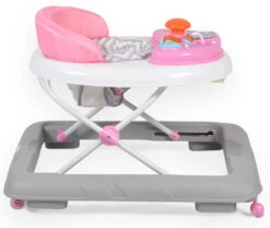Cangaroo Baby Walker Cody Pink Loopstoel 3951 -Dirkje || Jollein || bébé-jou Verkoopwinkel cangaroo baby walker cody pink loopstoel 3951 4