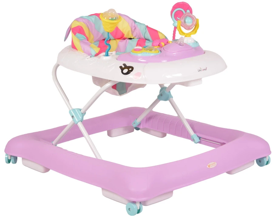 Cangaroo Baby Walker Unicorn Pink Loopstoel 4040