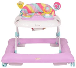 Cangaroo Baby Walker Unicorn Pink Loopstoel 4040 -Dirkje || Jollein || bébé-jou Verkoopwinkel cangaroo baby walker unicorn pink loopstoel 4040 2