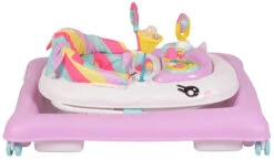 Cangaroo Baby Walker Unicorn Pink Loopstoel 4040 -Dirkje || Jollein || bébé-jou Verkoopwinkel cangaroo baby walker unicorn pink loopstoel 4040 5