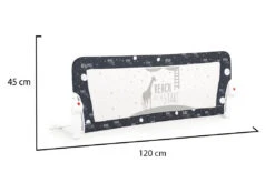 Cangaroo Bed Rail Black 120 Cm Bedhekje 109977 -Dirkje || Jollein || bébé-jou Verkoopwinkel cangaroo bed rail black 120 cm bedhekje 109977 4