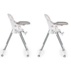 Cangaroo Bueno Grijs Kinderstoel 109979 -Dirkje || Jollein || bébé-jou Verkoopwinkel cangaroo bueno grijs kinderstoel 109979 3