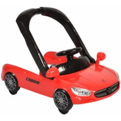Cangaroo Cabrio Grey 2-in-1 Loopstoel En Loopwagen -Dirkje || Jollein || bébé-jou Verkoopwinkel cangaroo cabrio red loopstoel 2 1 1