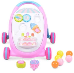 Cangaroo Cake Activiteiten Loopwagen 8779 -Dirkje || Jollein || bébé-jou Verkoopwinkel cangaroo cake activiteiten loopwagen 8779 4