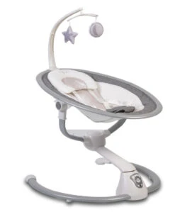 Cangaroo Cloud Grey Swing Elektrische Babyschommel 48062 -Dirkje || Jollein || bébé-jou Verkoopwinkel cangaroo cloudy schommel2