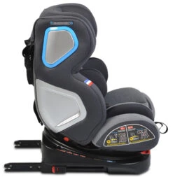 Cangaroo Colonel Black SPS Isofix 0-36 Kg Autostoel 0229 -Dirkje || Jollein || bébé-jou Verkoopwinkel cangaroo colonel light grey 0 36 kg autostoel 0205 6 2