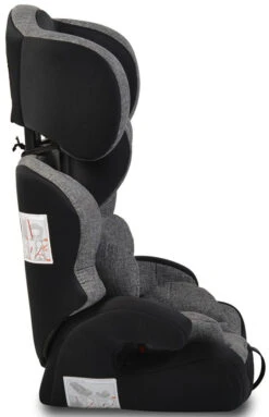 Cangaroo Deluxe Black 9-36 Kg Autostoel 0182 -Dirkje || Jollein || bébé-jou Verkoopwinkel cangaroo deluxe 9 36 kg autostoel 2 2