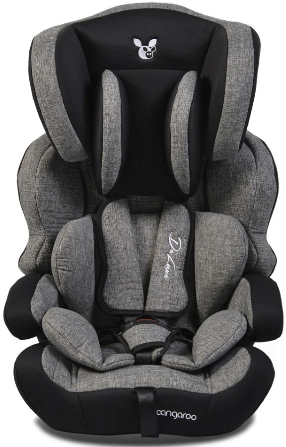 Cangaroo Deluxe Dark Grey 9-36 Kg Autostoel 0175 4 Cangaroo Deluxe Dark Grey 9-36 Kg Autostoel 0175 - Afbeelding 2