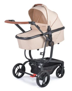 Cangaroo Ellada Beige 3-in-1 Combi Kinderwagen Incl. Autostoel -Dirkje || Jollein || bébé-jou Verkoopwinkel cangaroo ellada beige 3 in 1 kinderwagen incl. autostoel 3 1