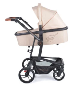 Cangaroo Ellada Beige 3-in-1 Combi Kinderwagen Incl. Autostoel -Dirkje || Jollein || bébé-jou Verkoopwinkel cangaroo ellada beige 3 in 1 kinderwagen incl. autostoel 4 1