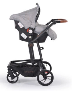 Cangaroo Ellada Grey 3-in-1 Combi Kinderwagen Incl. Autostoel -Dirkje || Jollein || bébé-jou Verkoopwinkel cangaroo ellada grey 3 in 1 kinderwagen incl. autostoel 15