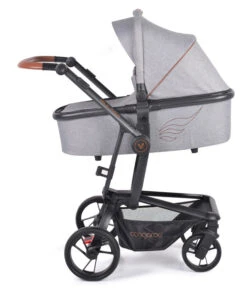 Cangaroo Ellada Grey 3-in-1 Combi Kinderwagen Incl. Autostoel -Dirkje || Jollein || bébé-jou Verkoopwinkel cangaroo ellada grey 3 in 1 kinderwagen incl. autostoel 4 1