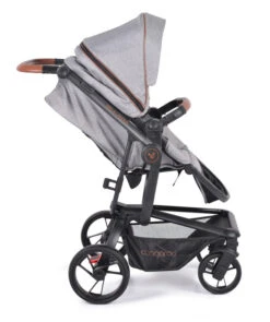 Cangaroo Ellada Grey 3-in-1 Combi Kinderwagen Incl. Autostoel -Dirkje || Jollein || bébé-jou Verkoopwinkel cangaroo ellada grey 3 in 1 kinderwagen incl. autostoel 8