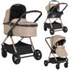 Cangaroo Empire Beige 3-in-1 Kinderwagen Incl. Autostoel -Dirkje || Jollein || bébé-jou Verkoopwinkel cangaroo empire beige 3 in 1 kinderwagen incl. autostoel 1
