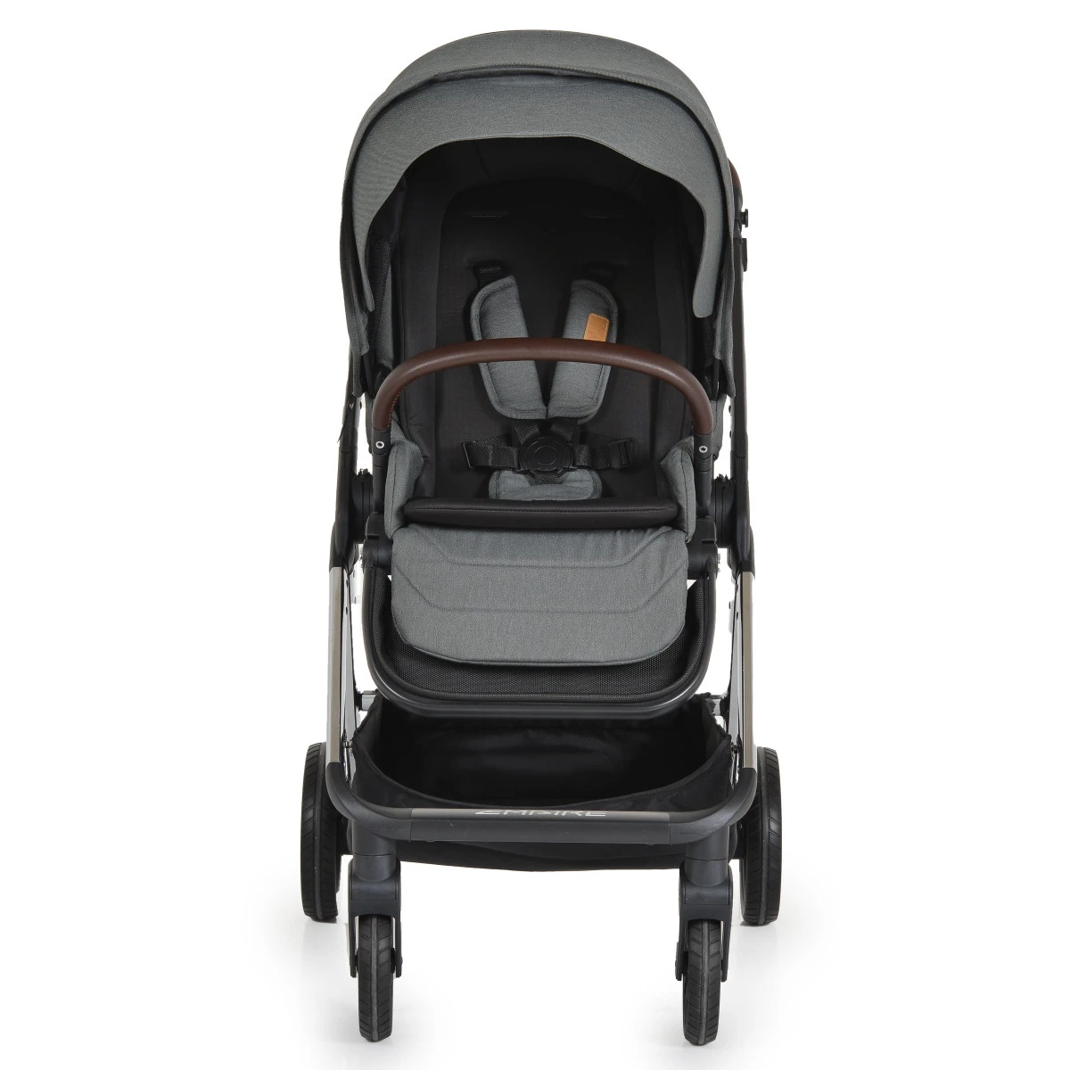 Cangaroo Empire Dark Grey 3-in-1 Kinderwagen Incl. Autostoel 16 Cangaroo Empire Dark Grey 3-in-1 Kinderwagen Incl. Autostoel - Afbeelding 14